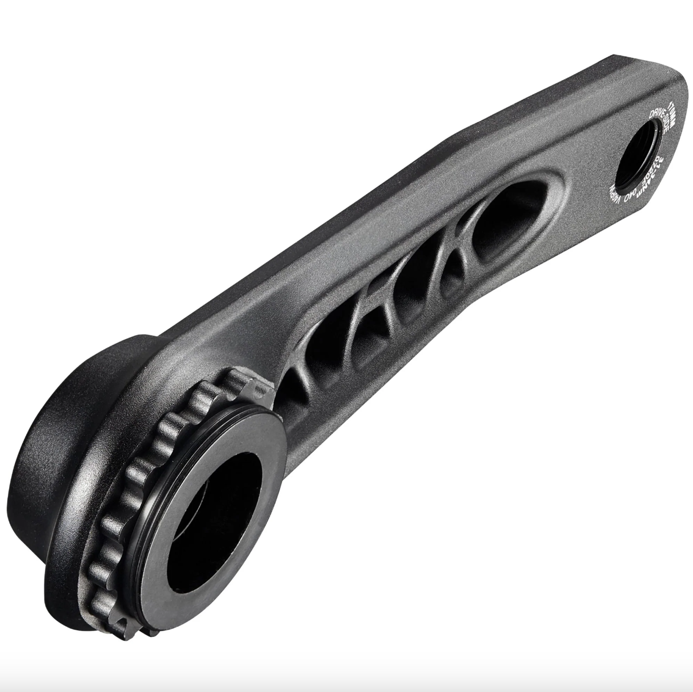 Helix Crank - 170x73mm - no BB, no ring - with Self Extractor - Black