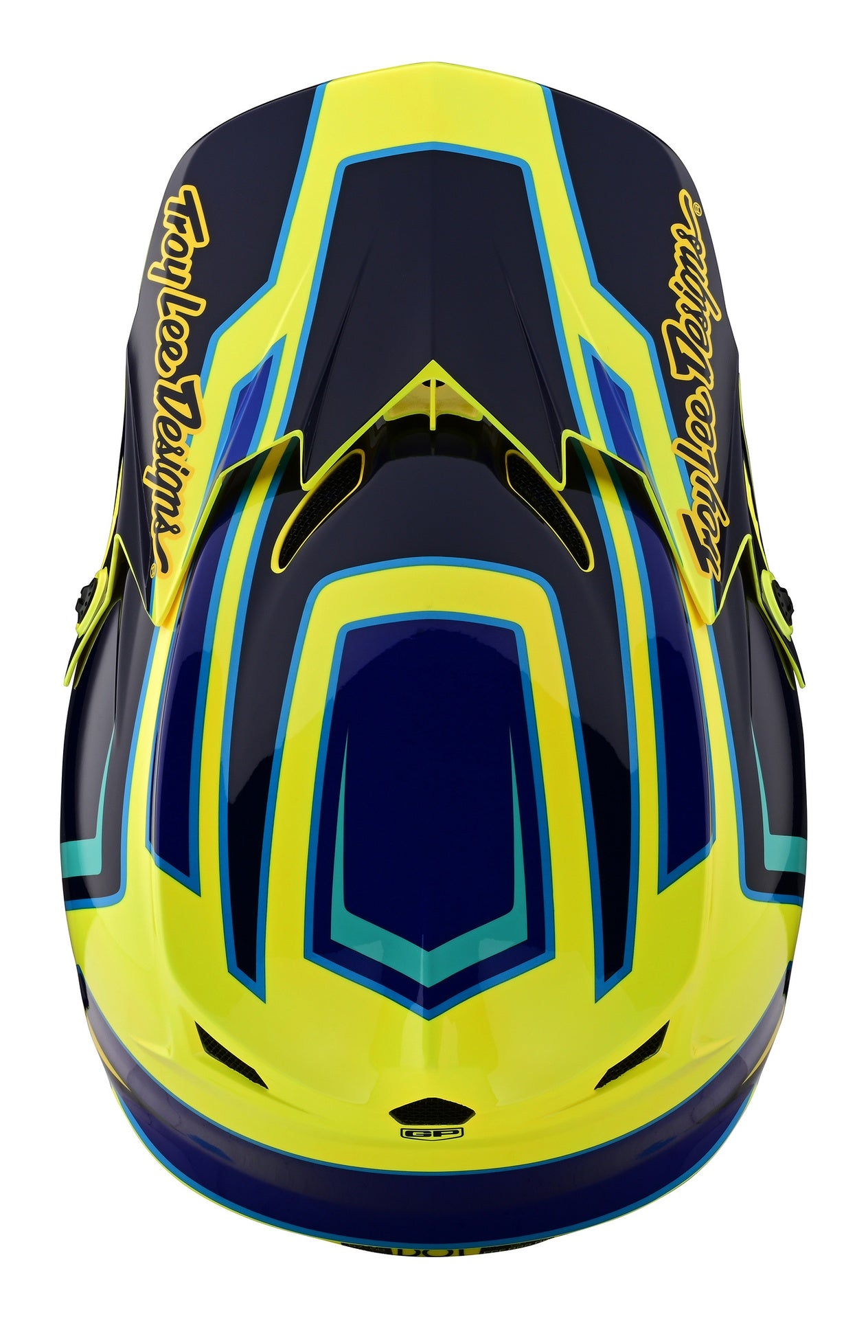 Casco Troy Lee Designs GP Moto Ritn Yellow