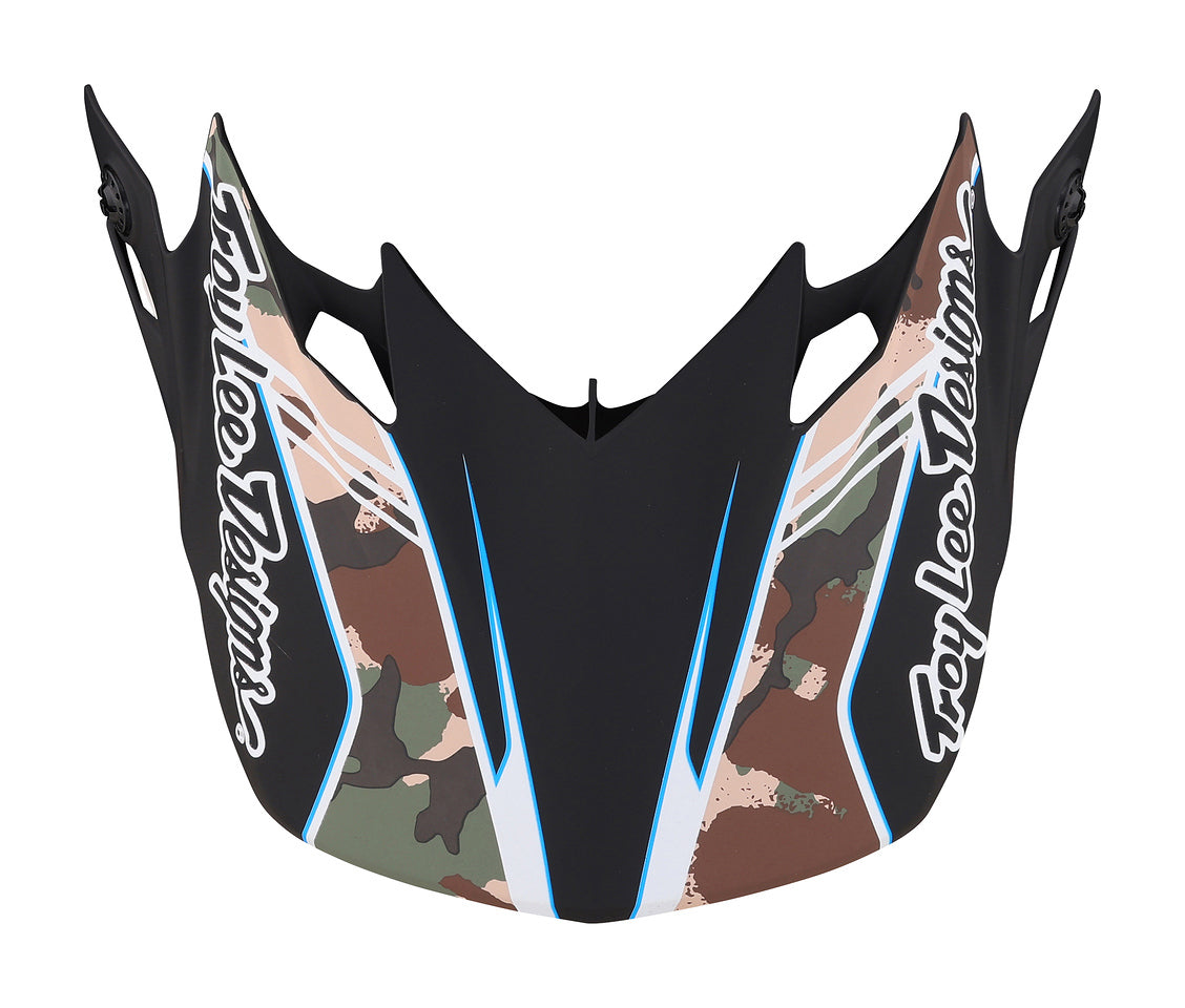 Casco Troy Lee Designs Se4 DOT Polyacrylite Matrix Camo Black