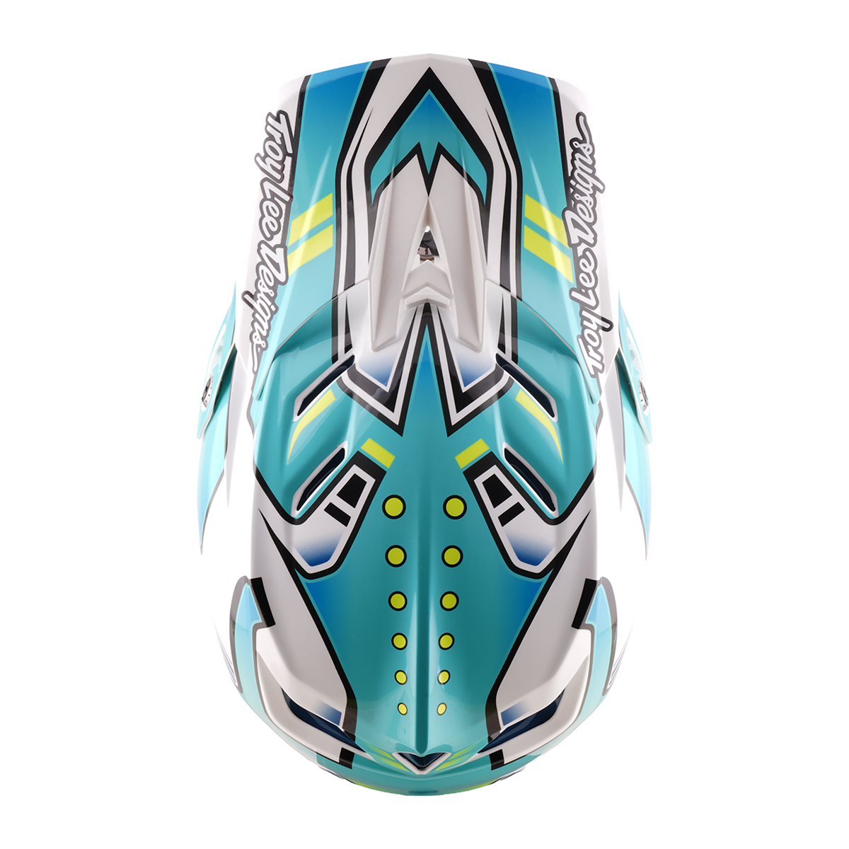 Casco MTB Troy lee designs D4 Composite Crest Real Teal