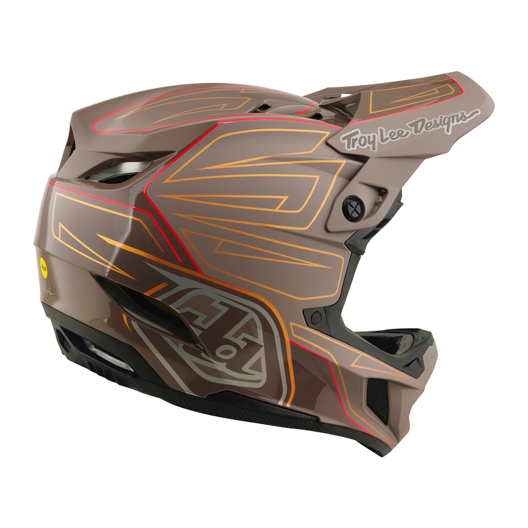 Casco para MTB D4 Polyacrylite Helmet; Shadow Pro Timber