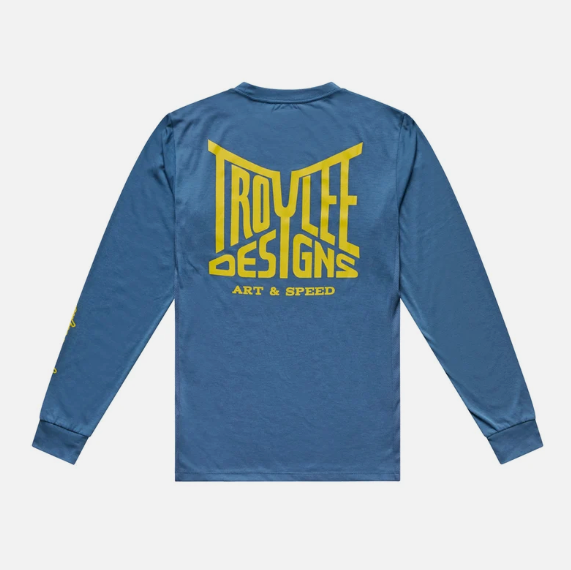 Jersey para MTB Skyline Ride Long Sleeve Tee; Handlebar Slate