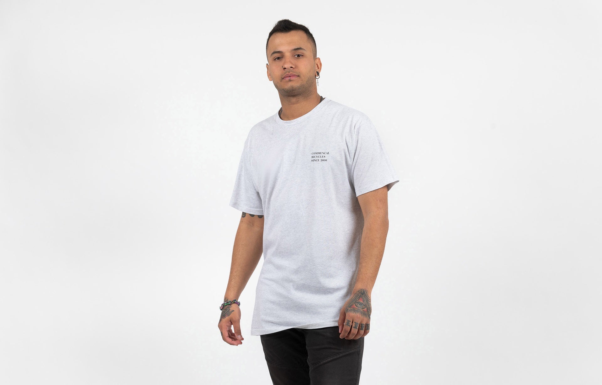 Camiseta Commencal Bicycle Grey