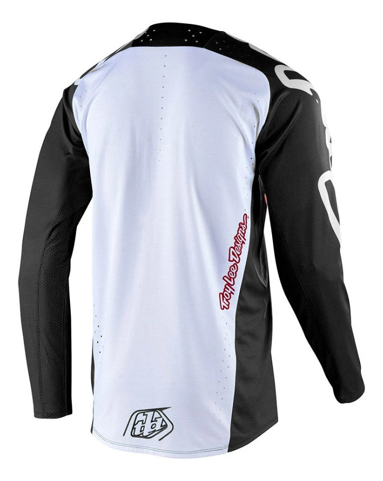 Jersey Troy Lee Designs Se Pro Moto Seca 2.0 Black / Burgundy