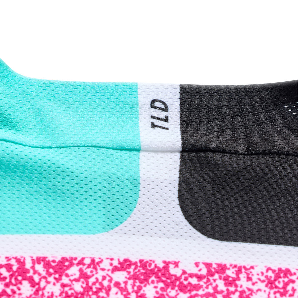 Jersey para Moto SE Pro; Sever White / Teal