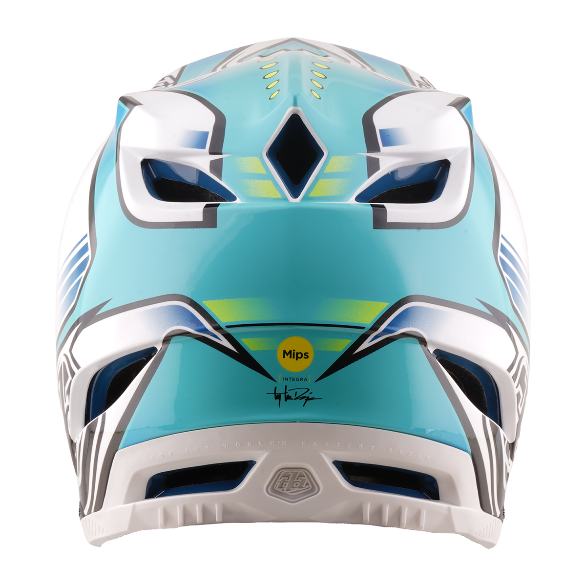 Casco MTB Troy lee designs D4 Composite Crest Real Teal
