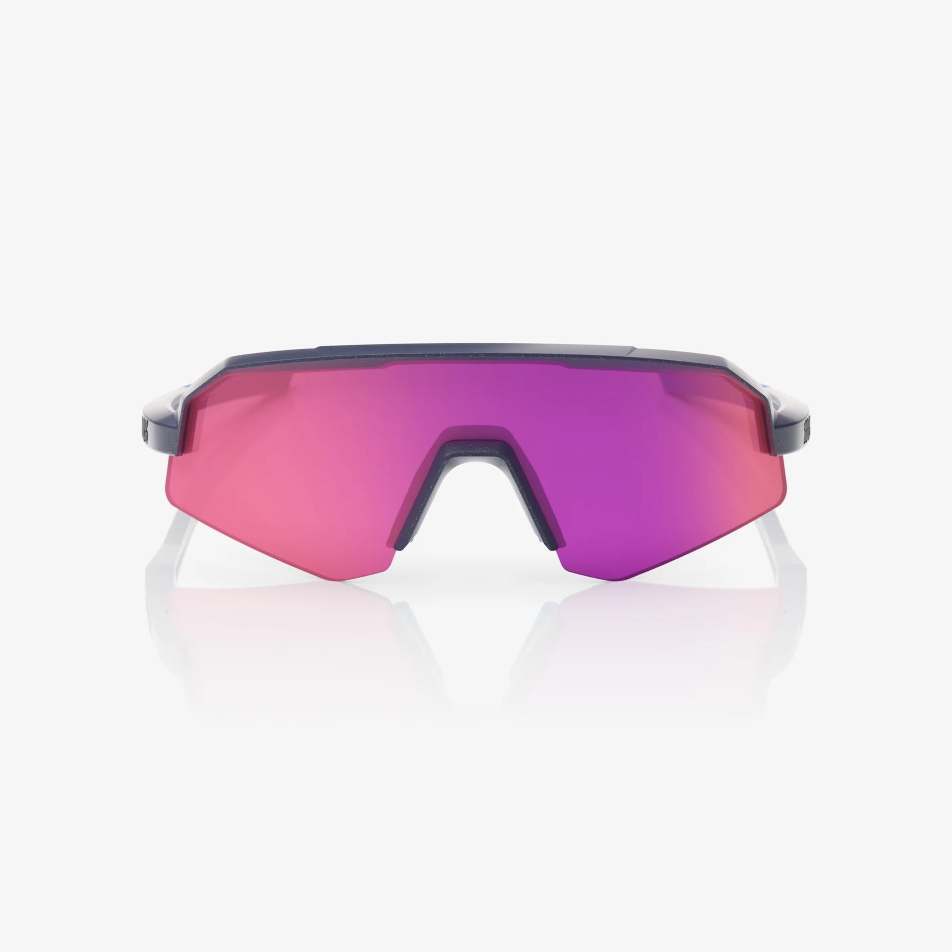 Lentes deportivos juveniles 100% SLENDALE YOUTH Satin Storm Metallic - Purple Mirror Lens