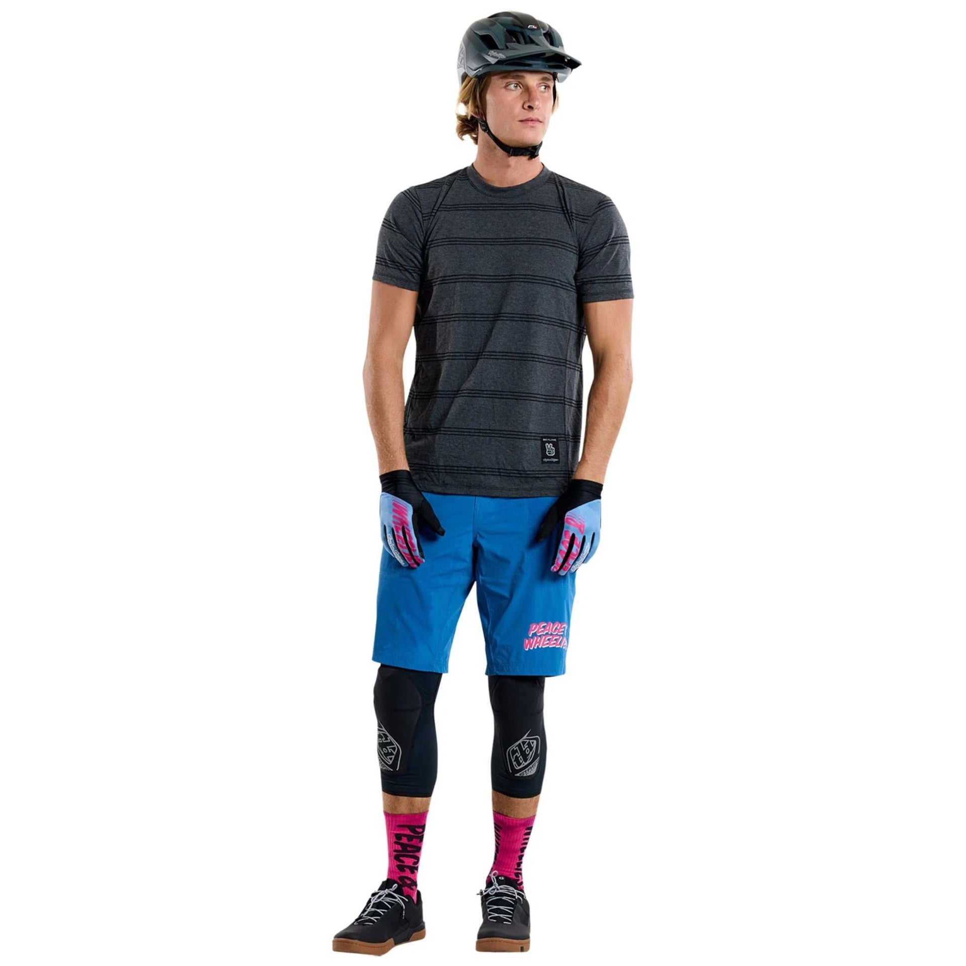 Trail Short Shell Troy Lee Designs Skyline Washed Out Cobalt