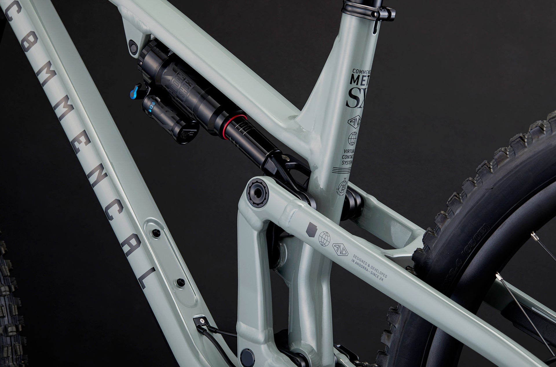 Commencal Meta Sx V5 Ride Pyrite Grey