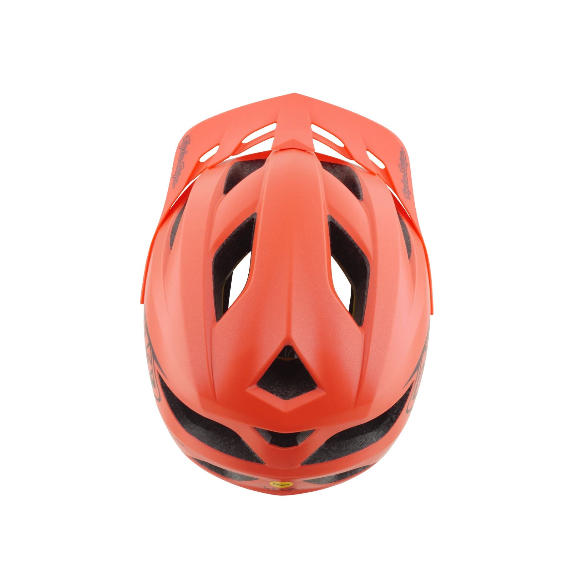 Casco para niño Troy Lee Designs Flowline Point Coral Charcoal