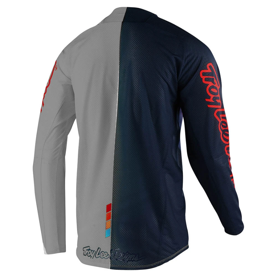 Jersey Troy Lee Designs Se Pro Moto Tilt Navy / Light Gray