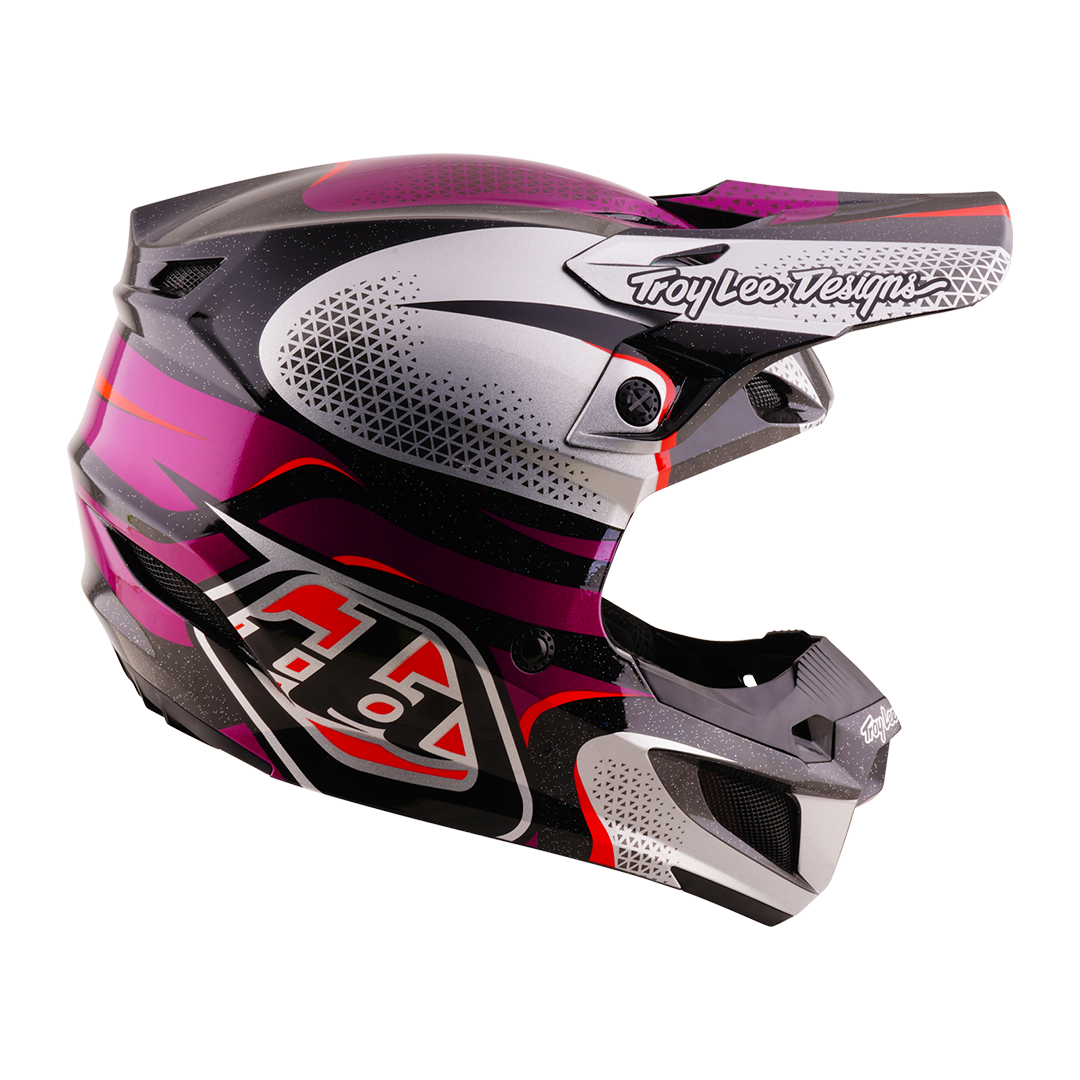 Casco para Moto Se5 Polycarbonate Helmet; Aura Violet / Black