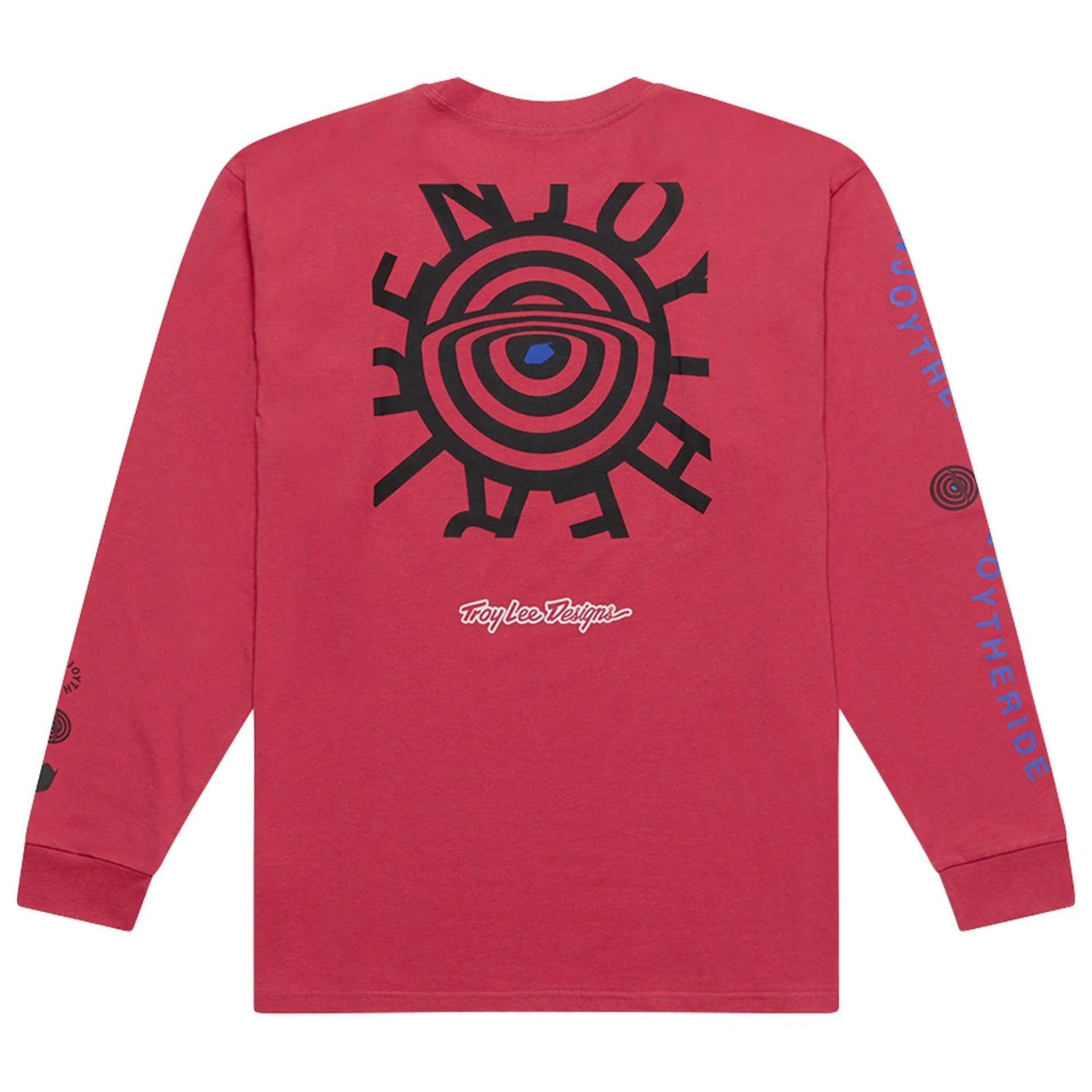 Playera Manga Larga Troy Lee Designs Enjoy Fuchsia