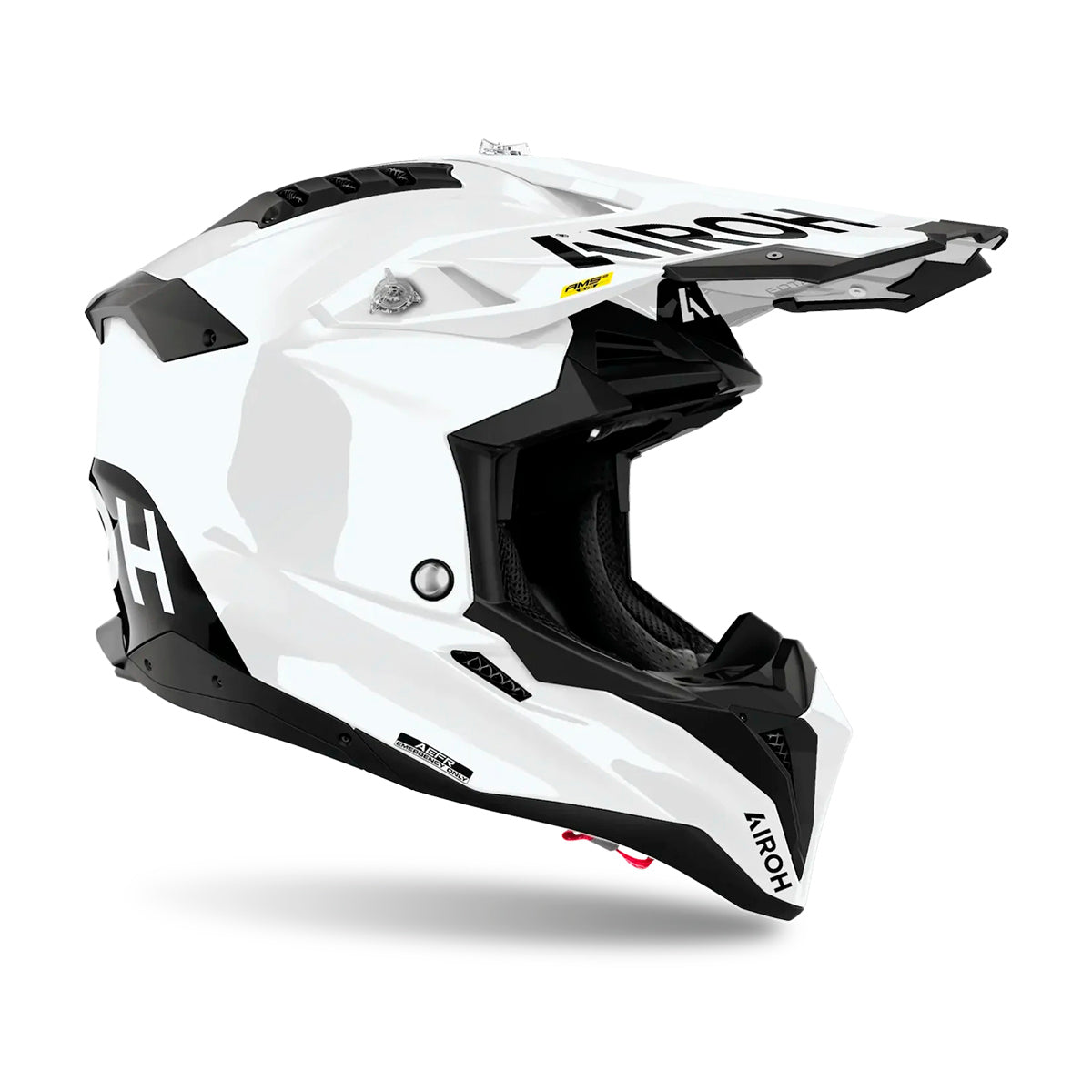 Casco para Moto Aviator 3 Evo Color White Gloss