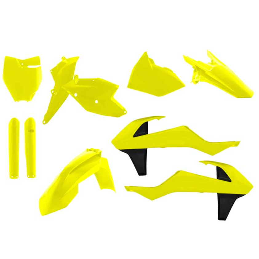 Enduro Kit Enduro kit w/ mask for KTM EXC/EXC-F/XC-W/XCF-W  Flo Yellow 2017-2019