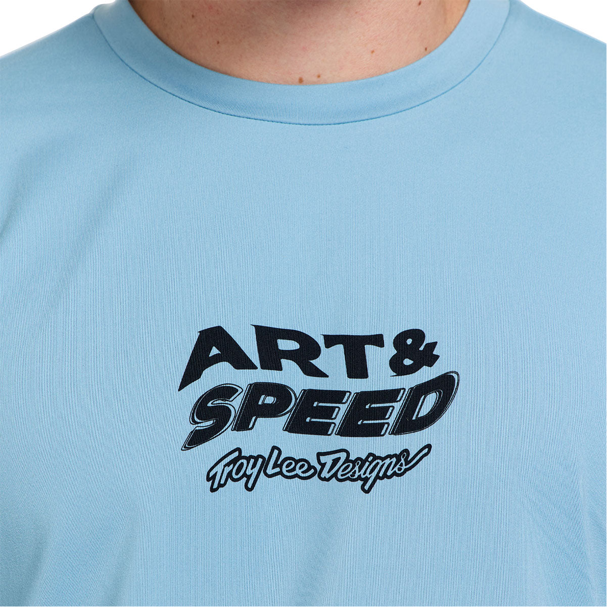 Playera manga larga para MTB Ruckus Ride; Waves Dawn Blue