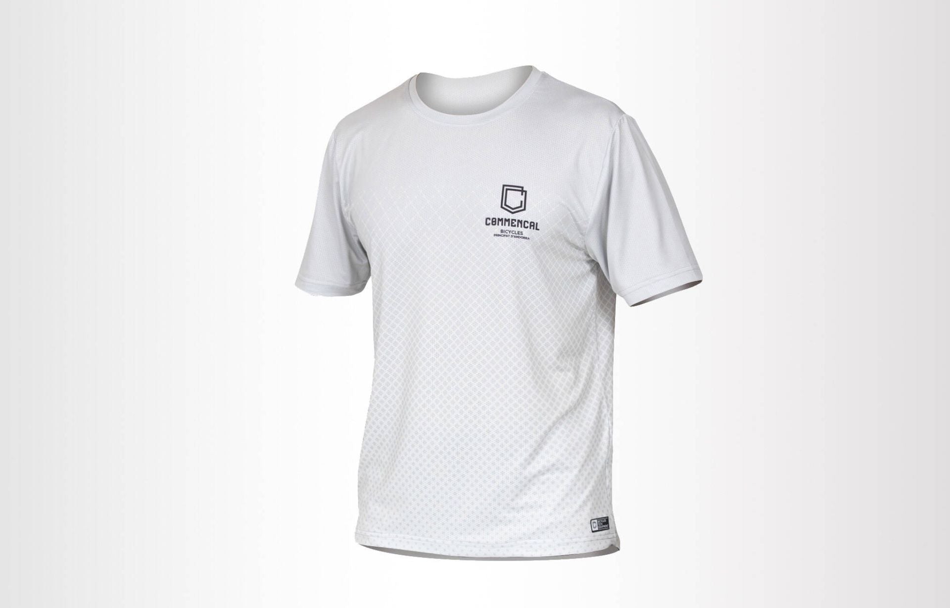 Jersey Mangas Cortas Commencal Light Grey