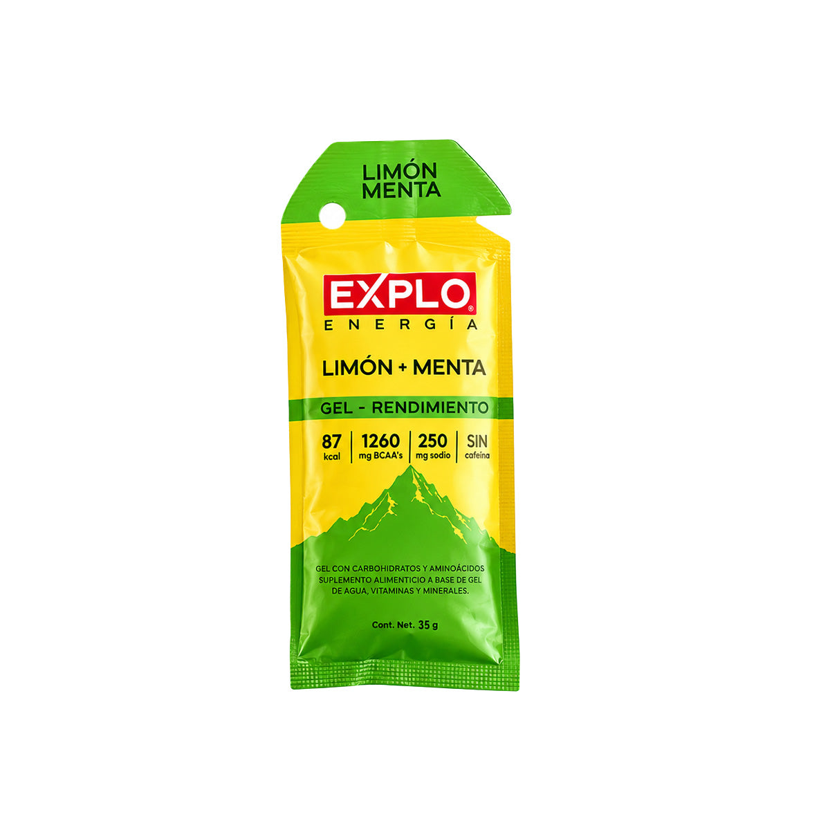 Gel energético EXPLO sabor Limón + Menta 35 g
