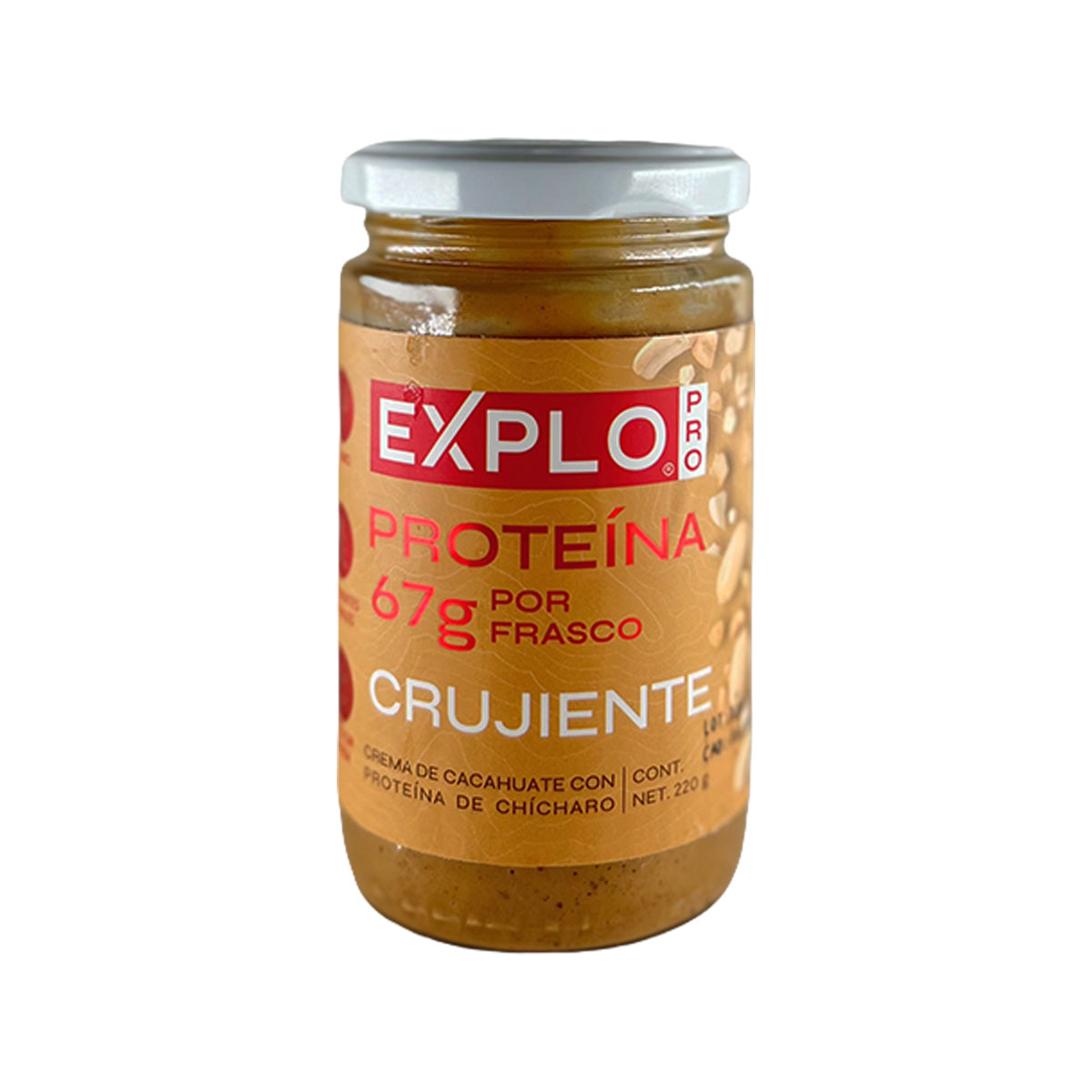 Crema de Cacahuate Crujiente 67g