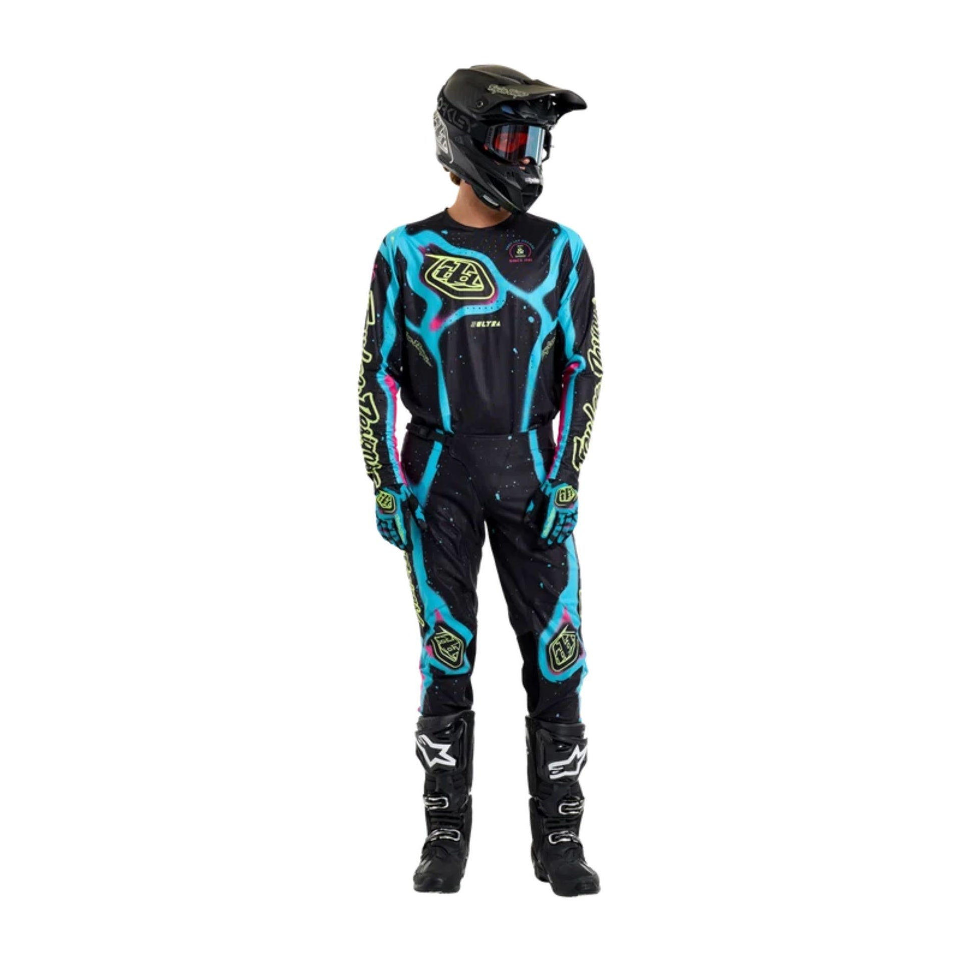 Se Ultra Jersey; Membrane Black / Glo Yellow