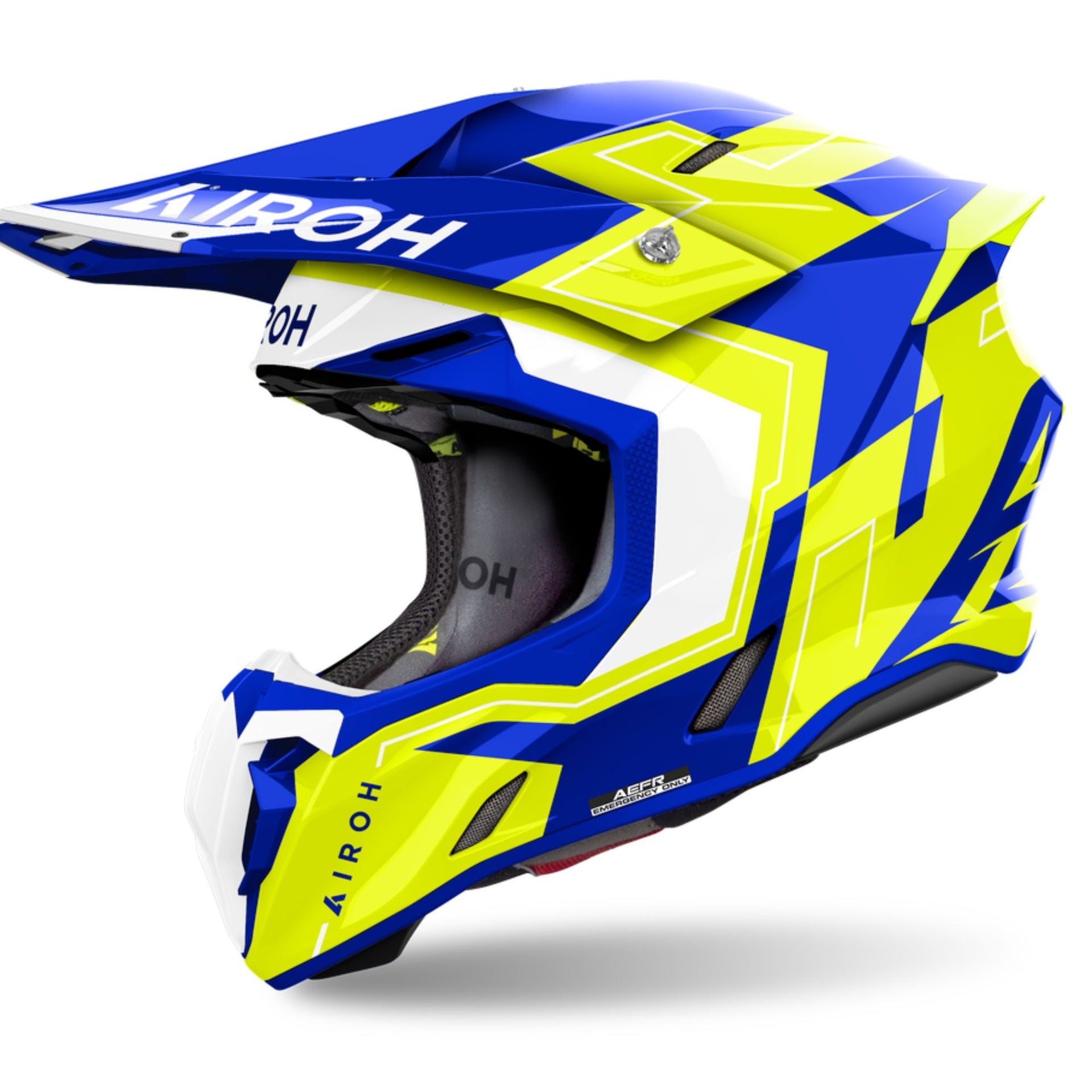 Casco Twist 3 Dynasty Blue/Yellow Gloss