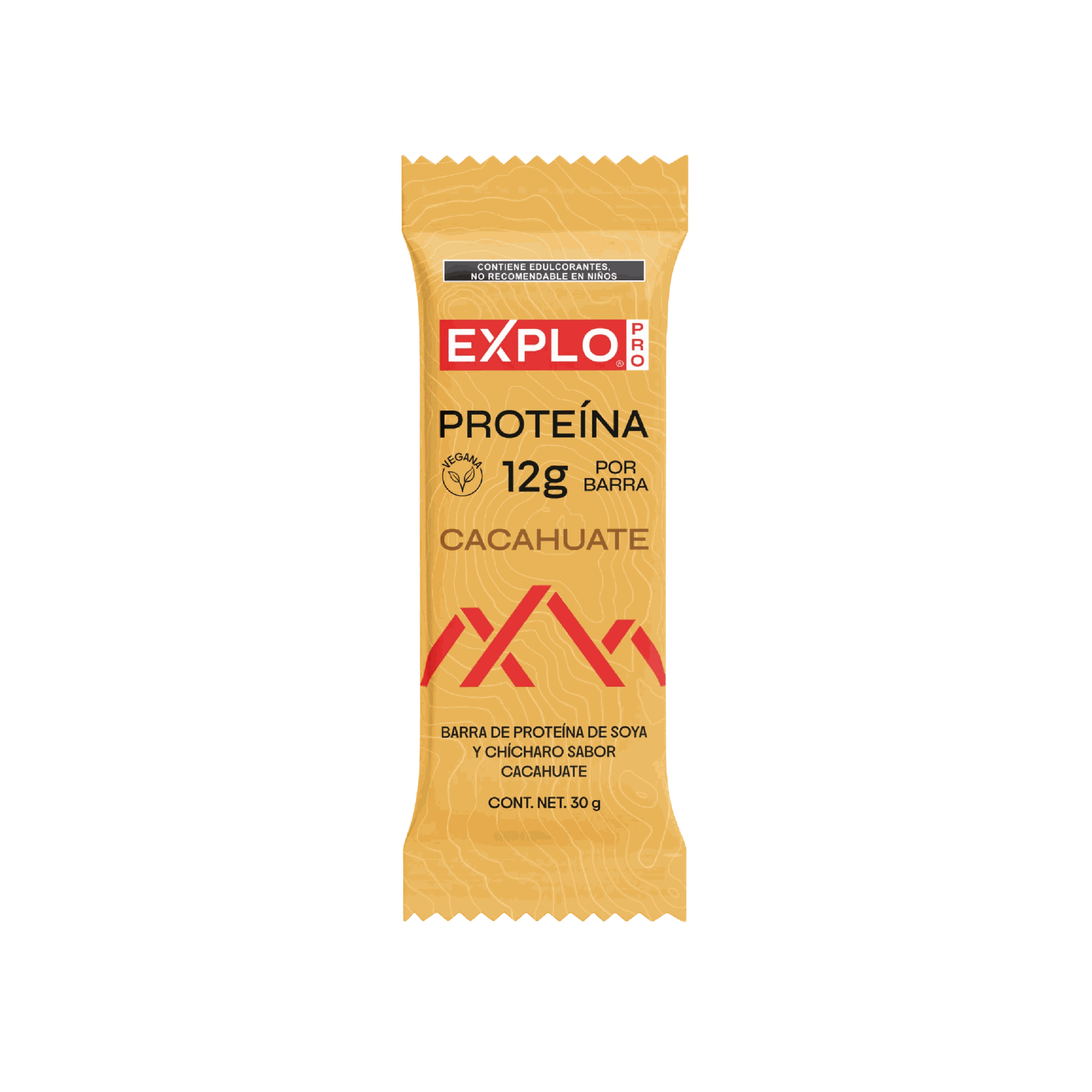 Barra de proteína EXPLO sabor Cacahuate 30 g