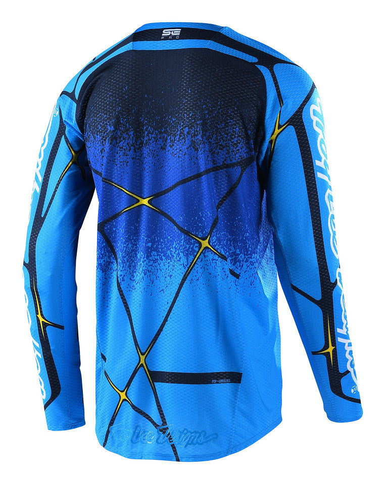 Jersey Troy Lee Designs Se Pro Moto Air Moto Webstar Navy / Blue