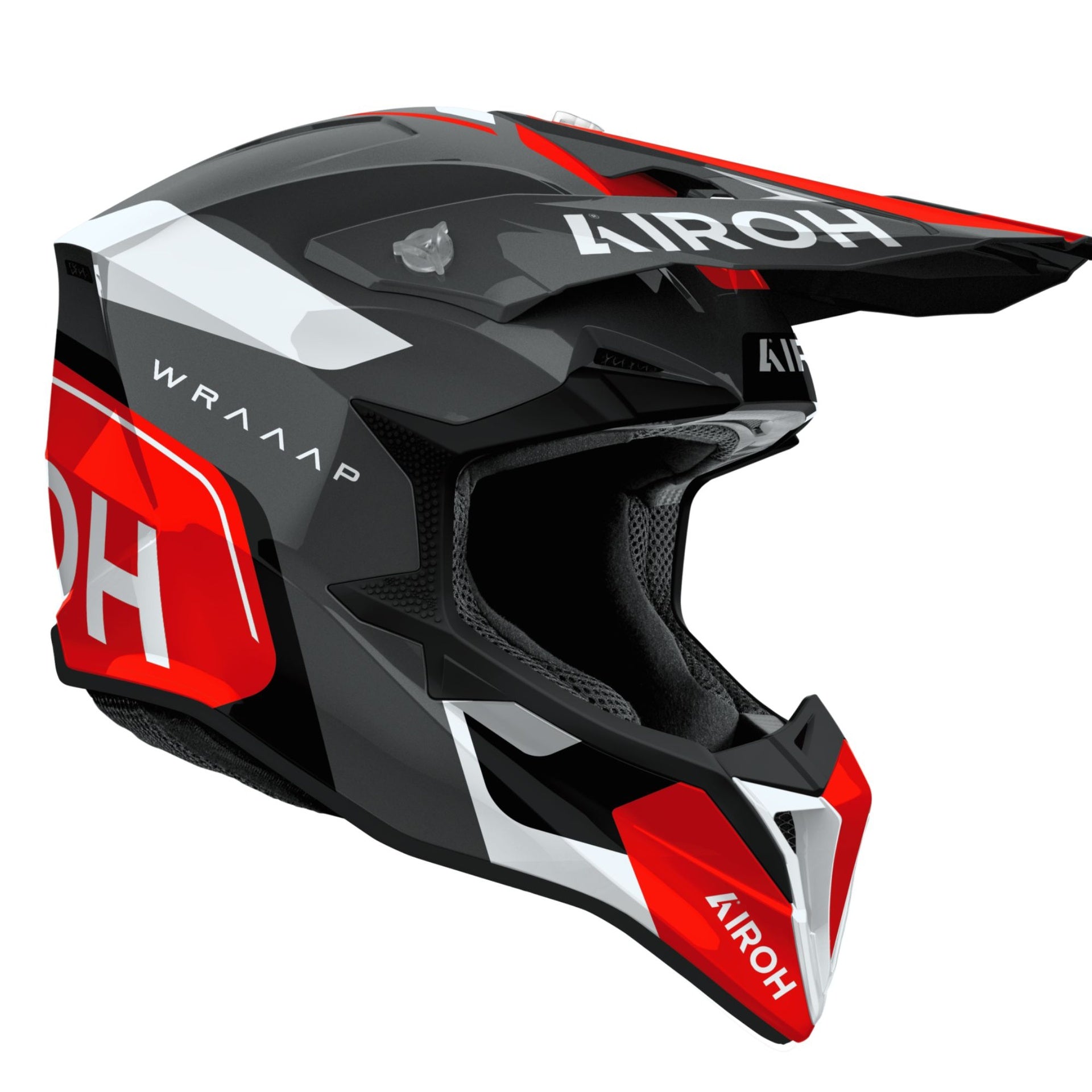 Casco Wraaap Conquer Red Gloss