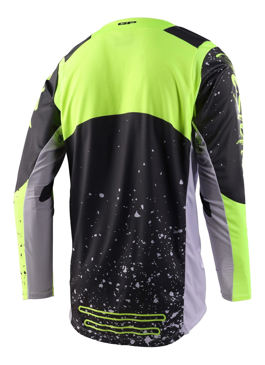 Jersey Troy Lee Designs Gp Pro Moto Partical Fog / Charcoal
