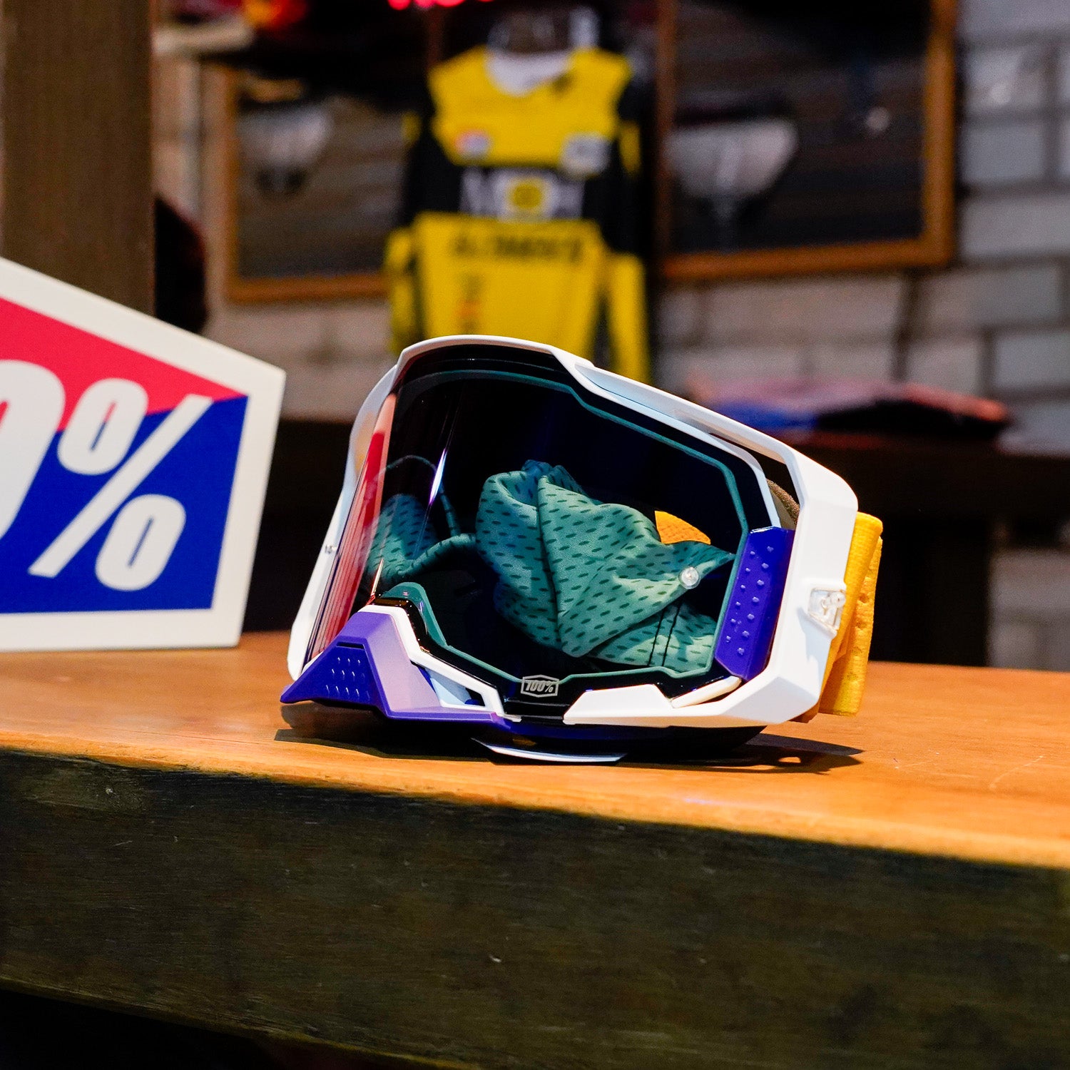 Goggles 100% Armega Difenbak - Mica Espejo Morado