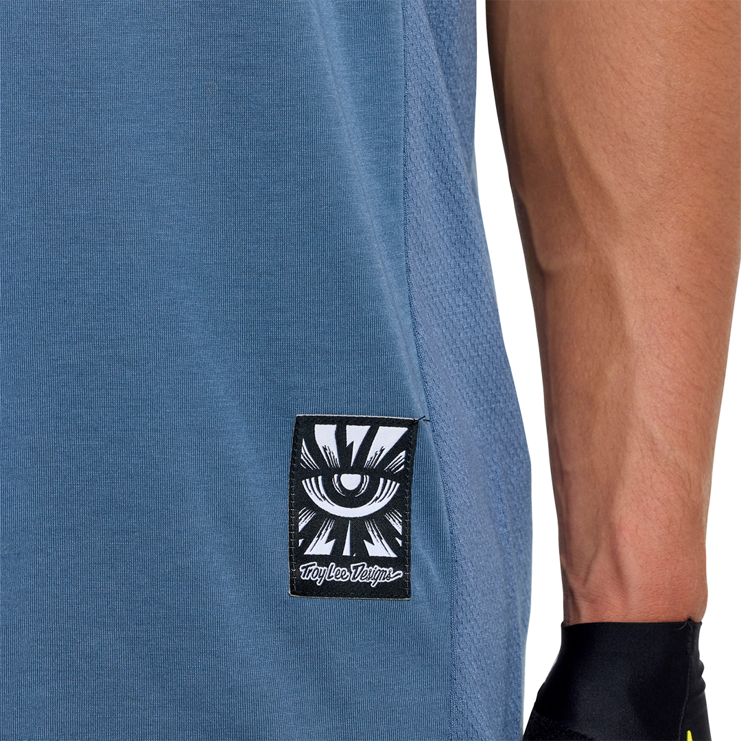 Jersey para MTB Skyline Ride Short Sleeve Tee; Handlebar Slate