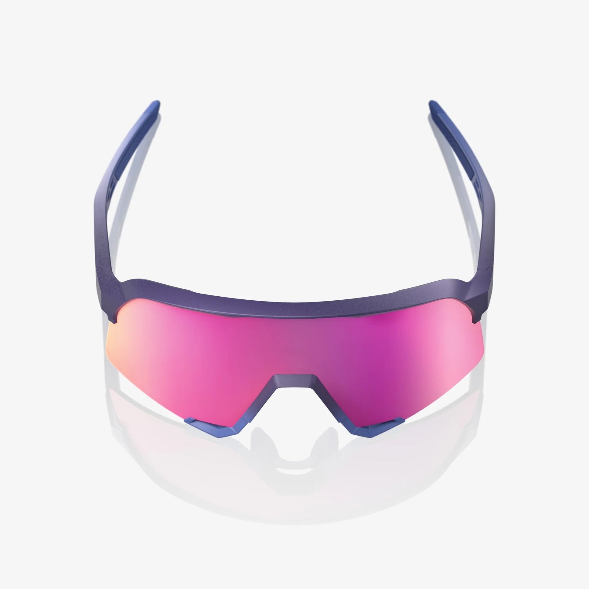 Lentes deportivos 100% S3 - Satin Storm Metallic - Purple Mirror