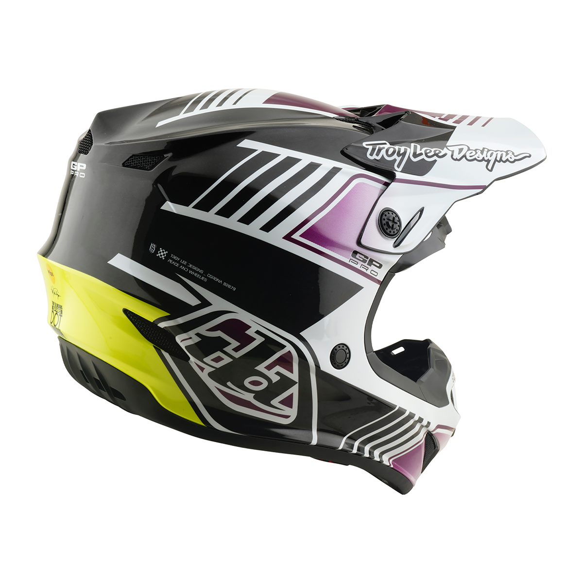 Casco Troy Lee Designs GP Moto Segment Black