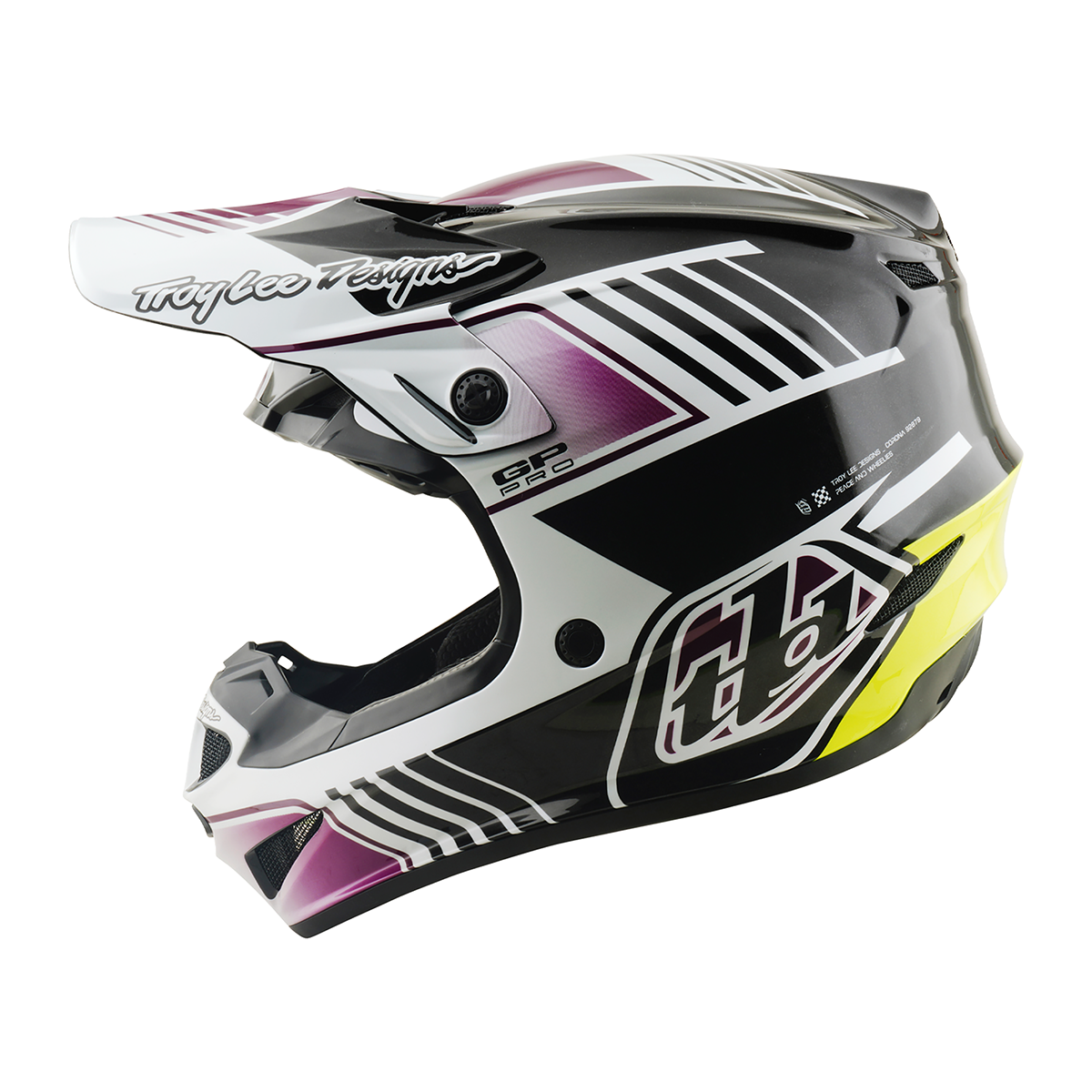 Casco Troy Lee Designs GP Moto Segment Black