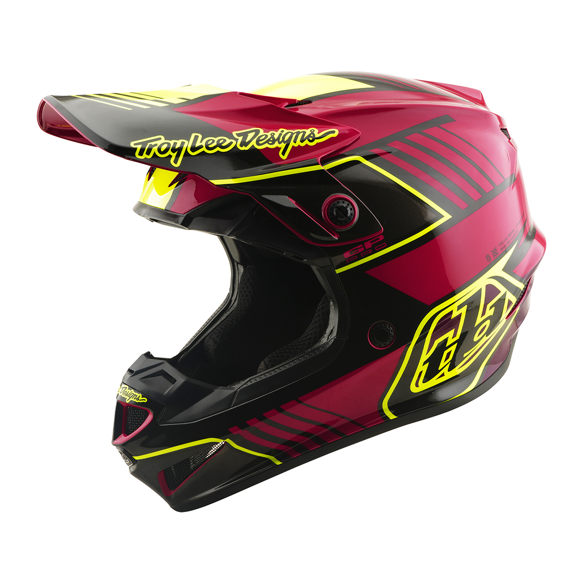 Casco de moto para niño TLD GP Pro Segment Fuchsia