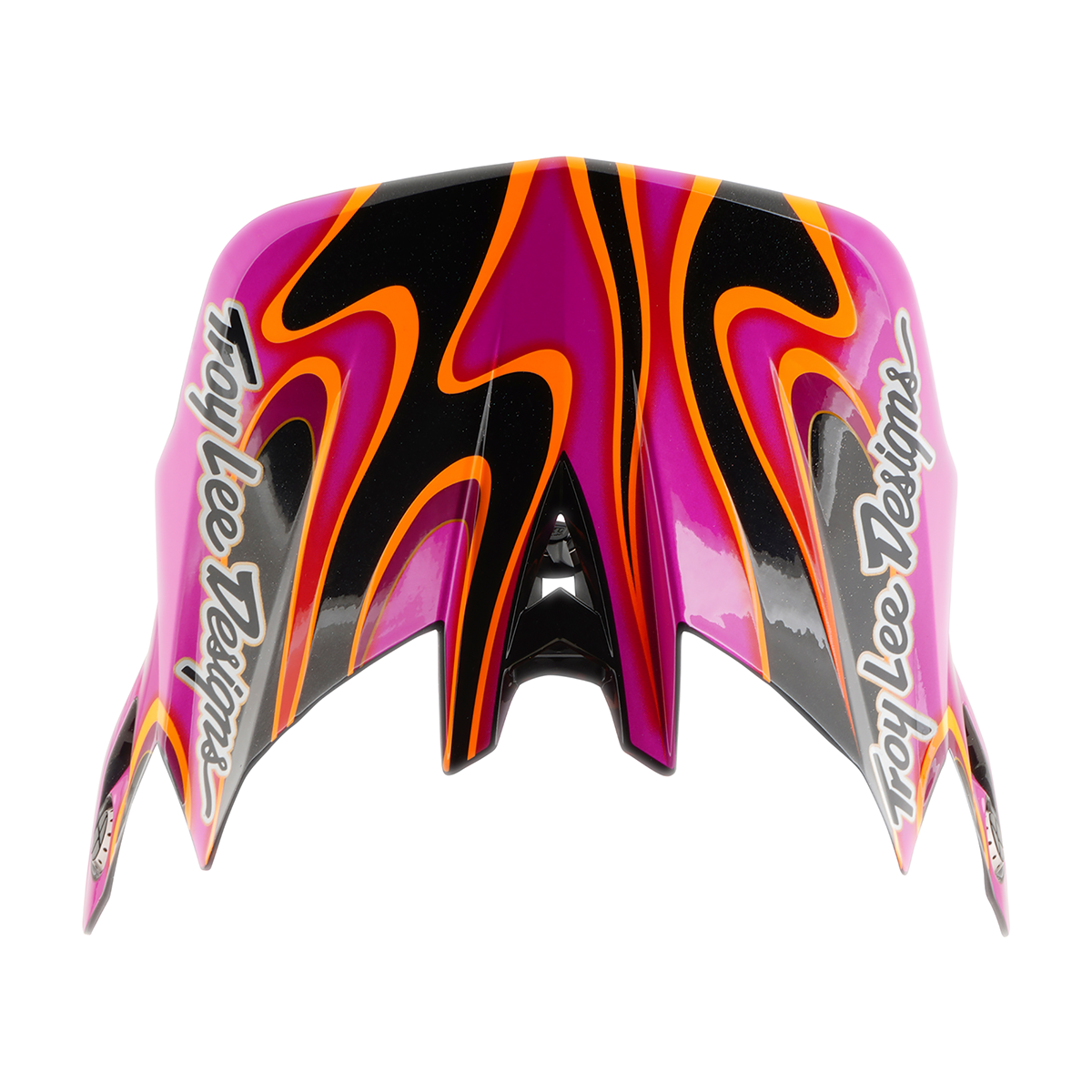 Casco MTB Troy lee designs D4 Carbón Torched Carbon / Magenta