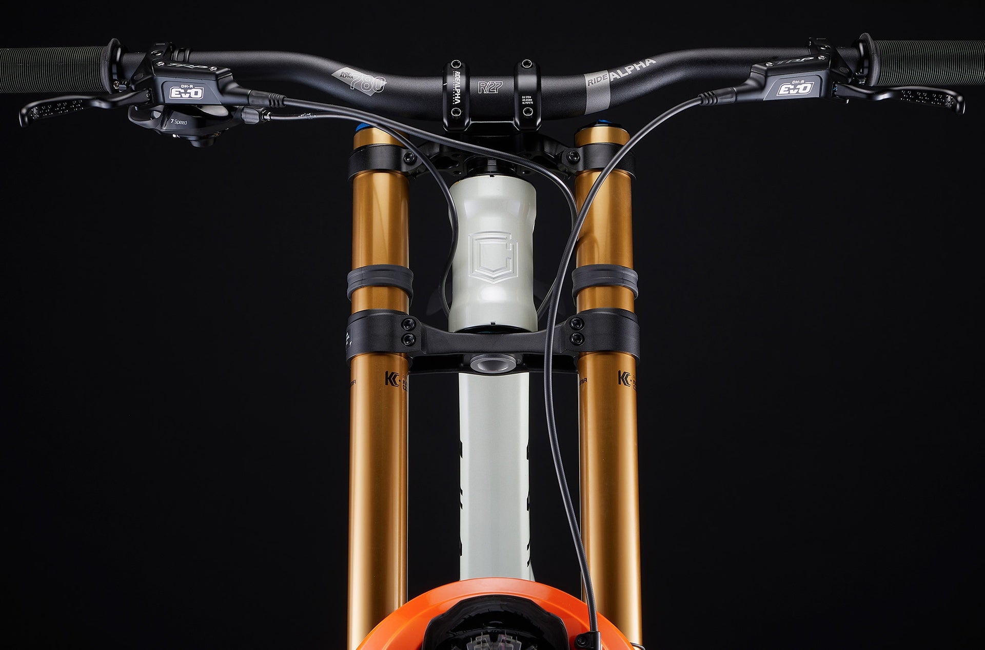 Commencal Supreme Dh V5 Signature Clear Silver