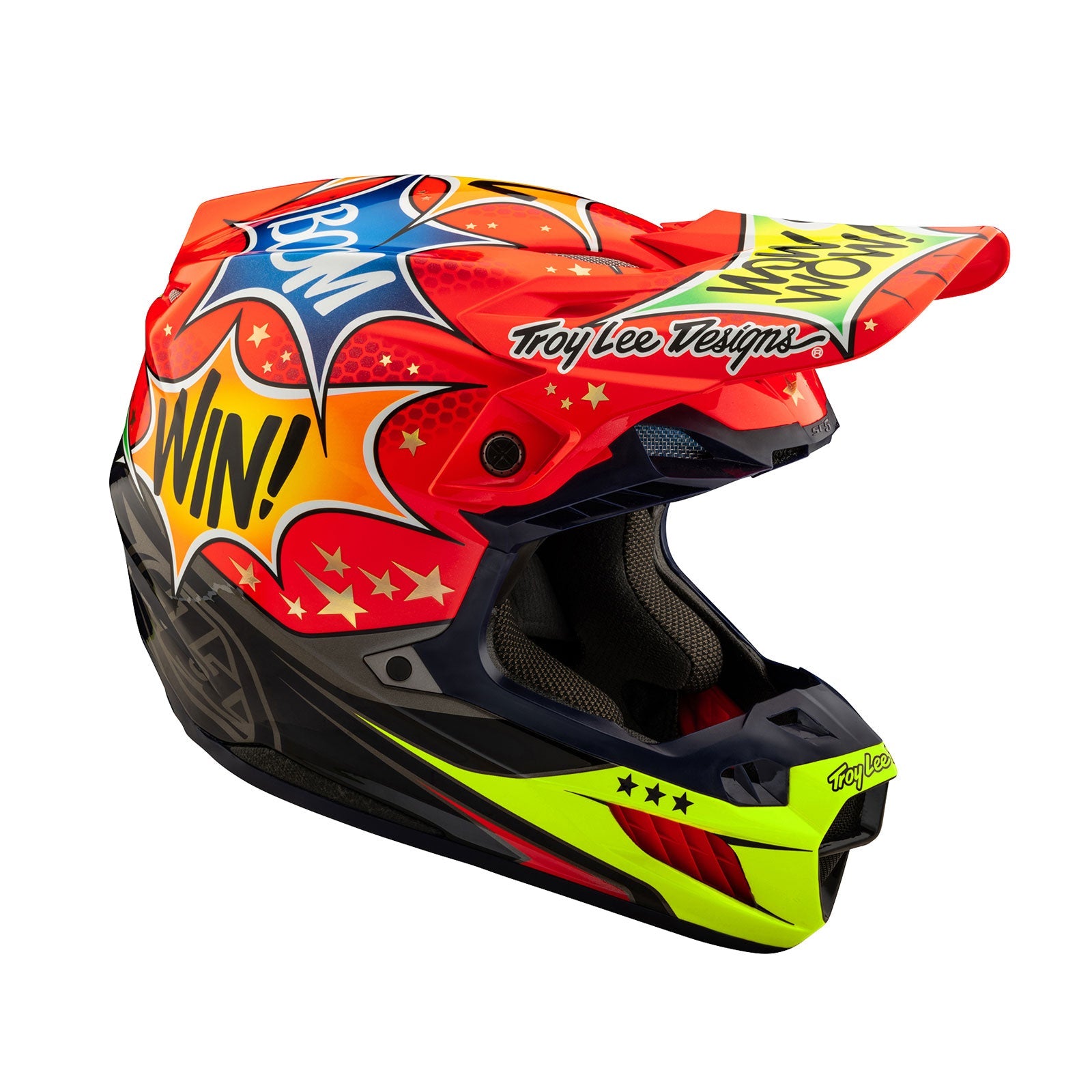 Se5 Ece Composite Helmet; Coic Explosion Red