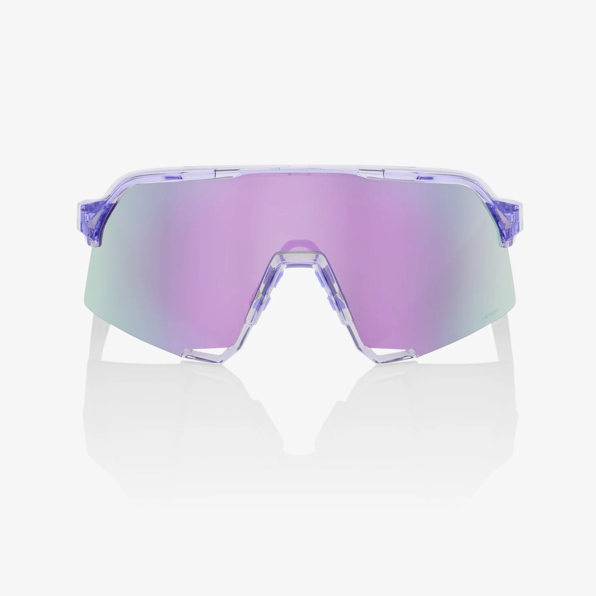 Lentes deportivos 100% S3 Polished Translucent Lavender - HiPER Lavender Mirror Lens