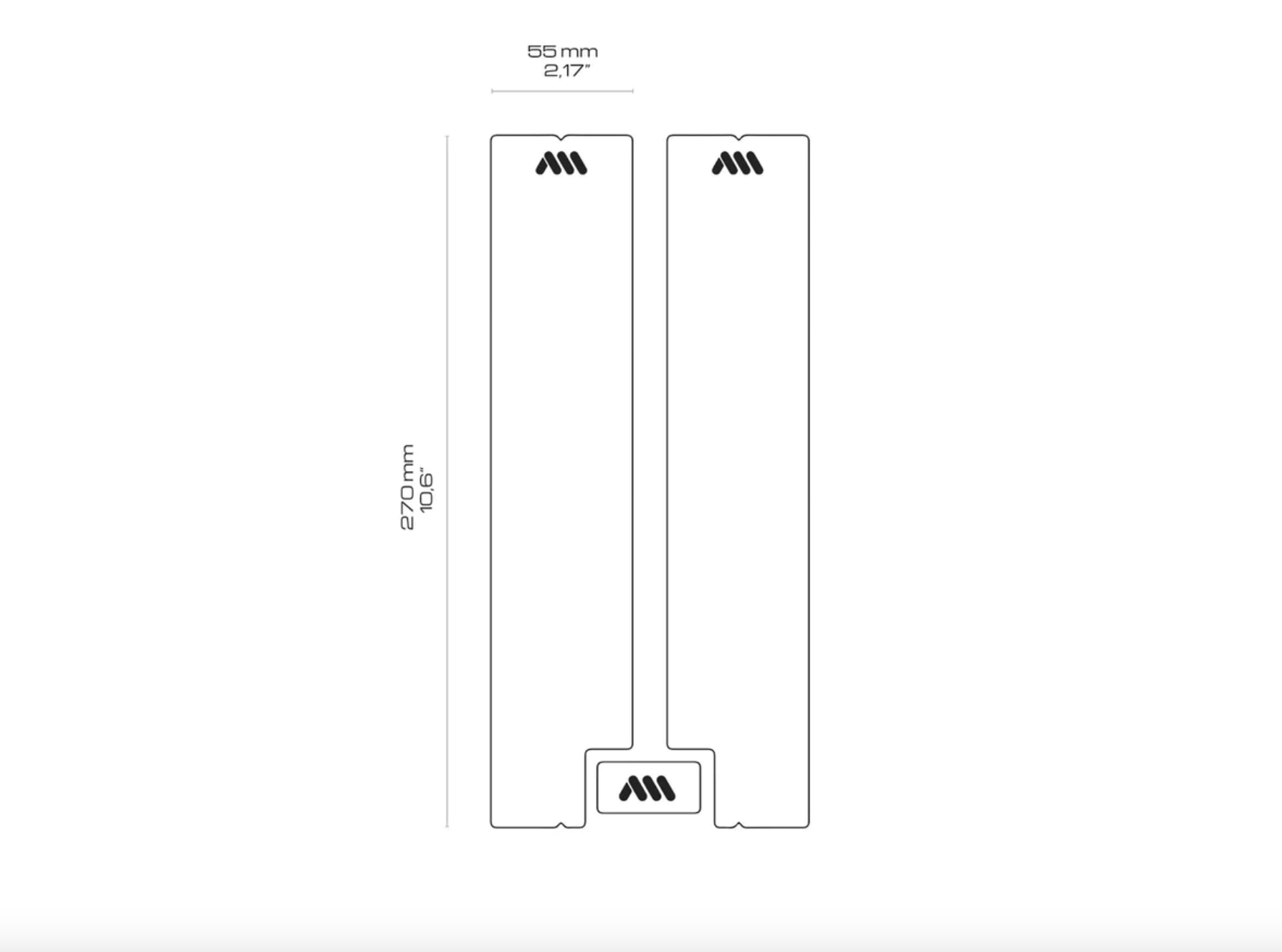 Ams Fork Guard Clear/Camo