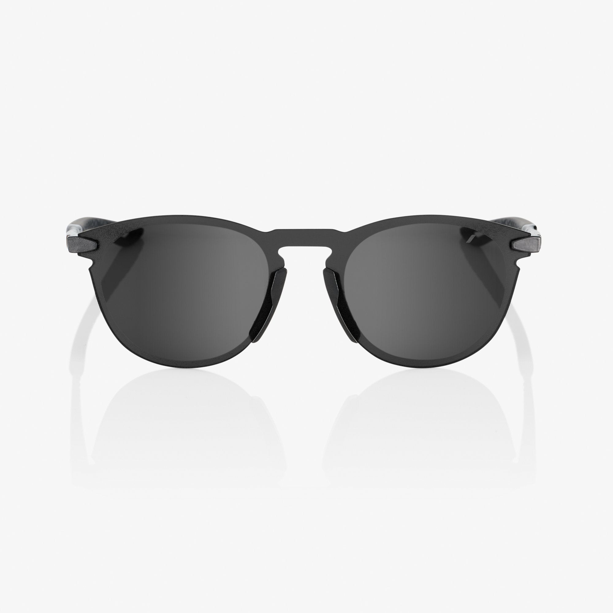 LEGERE Round - Polished Black - Smoke Lens