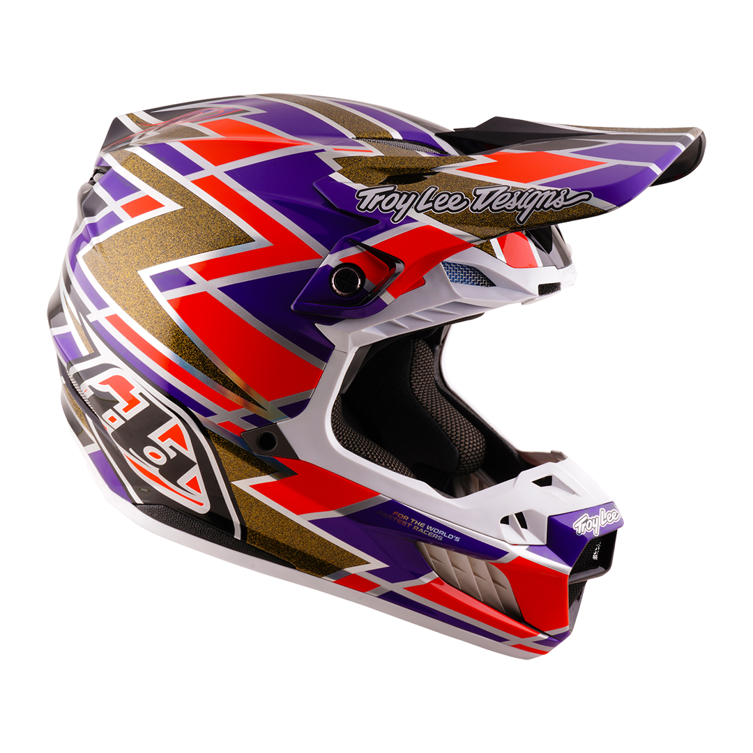 Casco para Moto Se5 Ece Carbon Helmet; Flush Violet