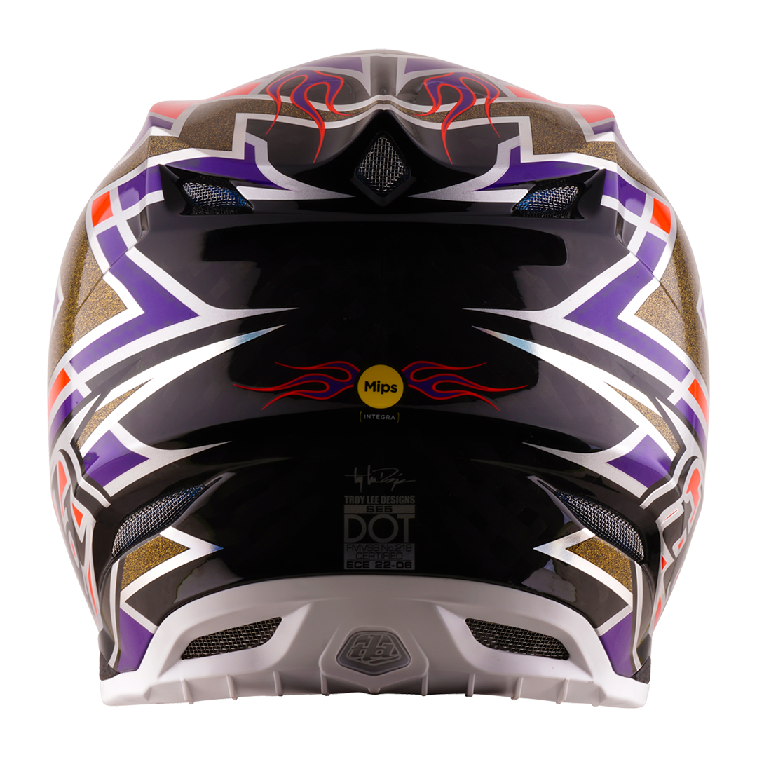 Casco para Moto Se5 Ece Carbon Helmet; Flush Violet