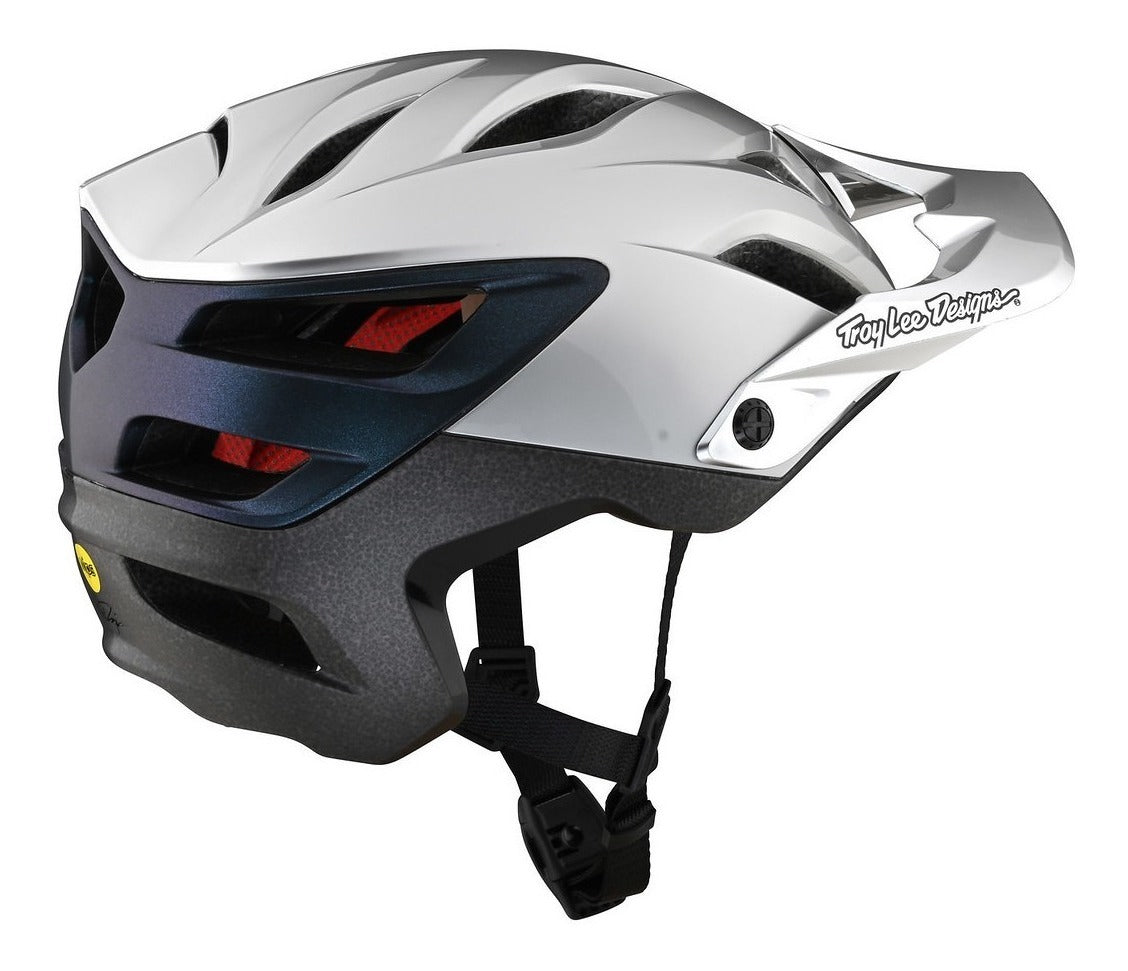A3 Mips Helmet Uno Silver / Electro