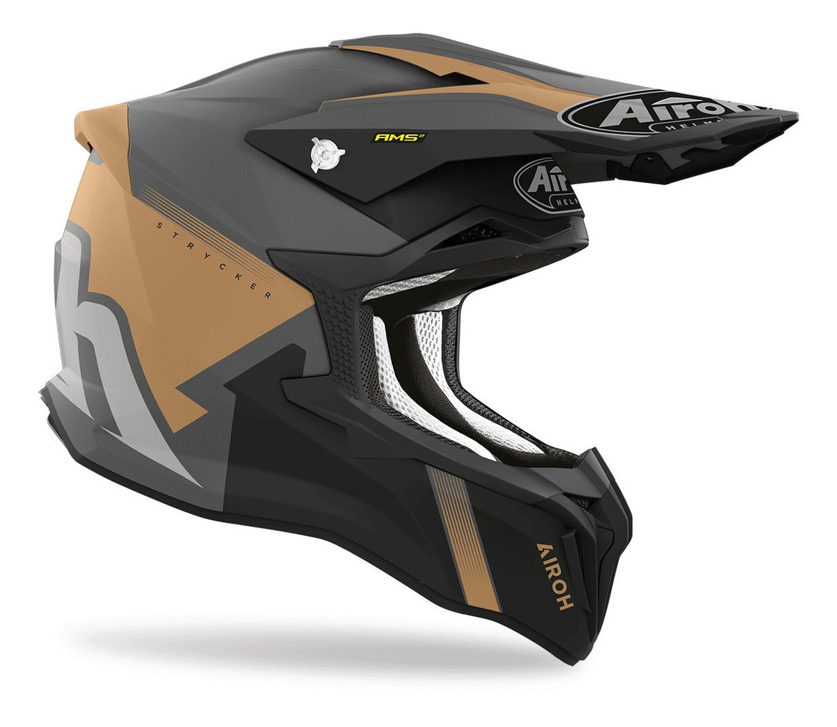 Helmet Strycker Blazer Gold Matt
