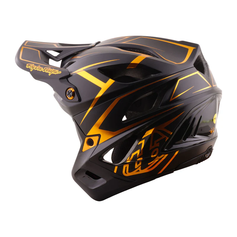 Stage Stunt Helmet; Pinstripe Black