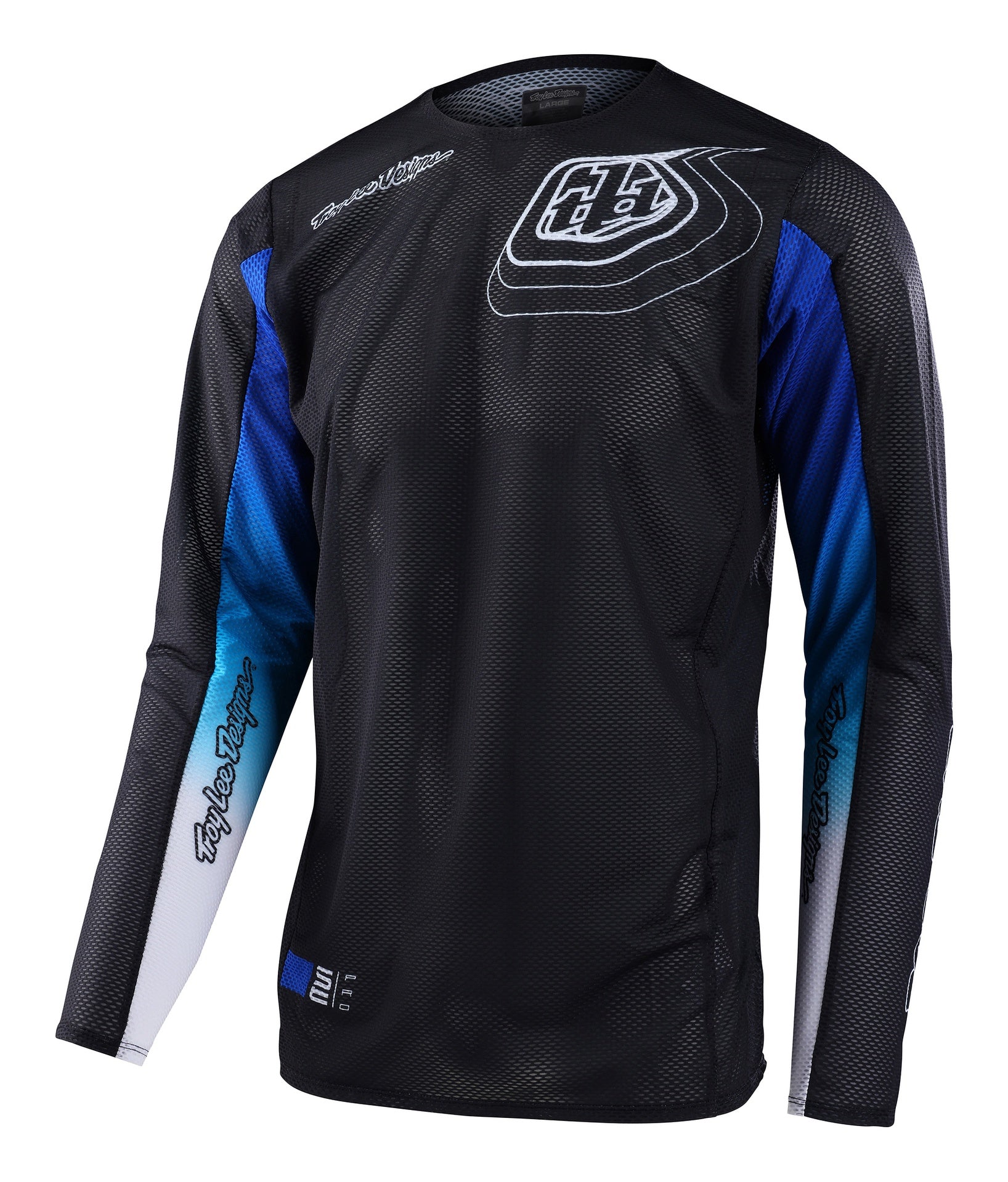 Jersey Troy Lee Designs Se Pro Moto Air Moto Richter Black / Blue