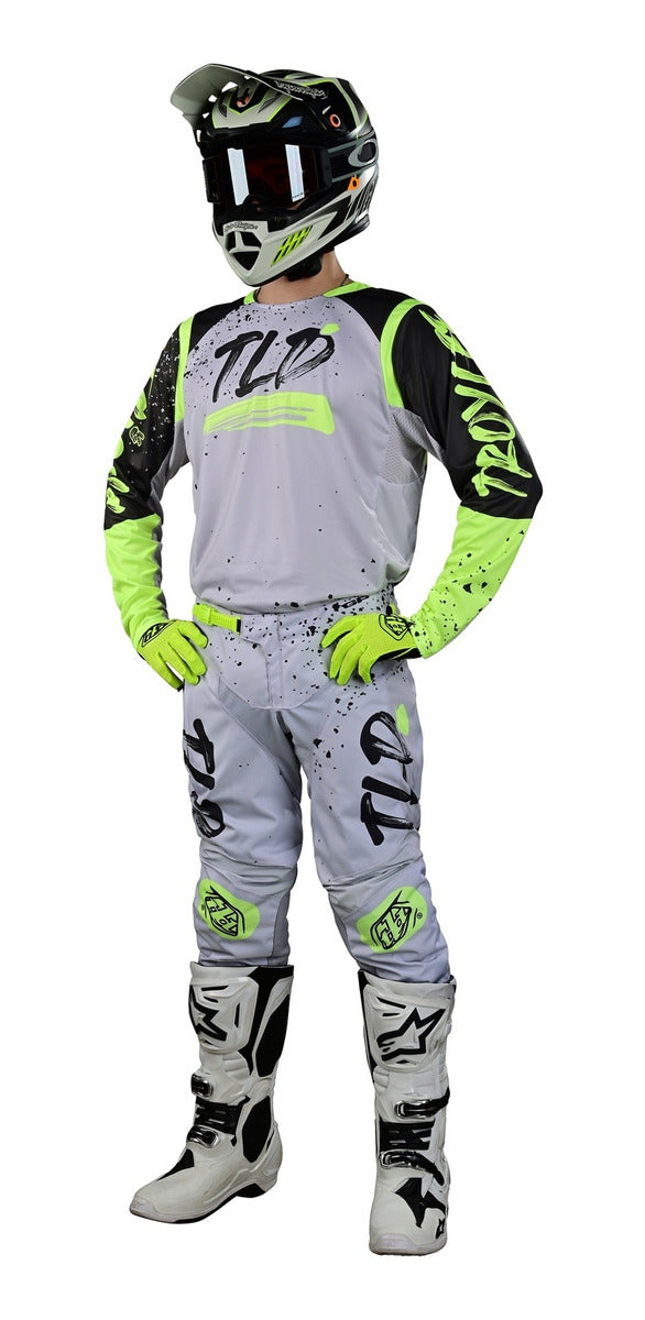Jersey Troy Lee Designs Gp Pro Moto Partical Fog / Charcoal