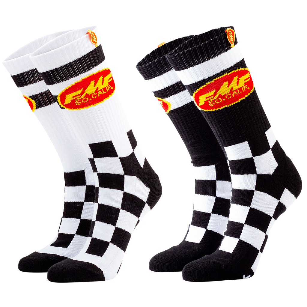 Checker Socks 2 Pack AST OS