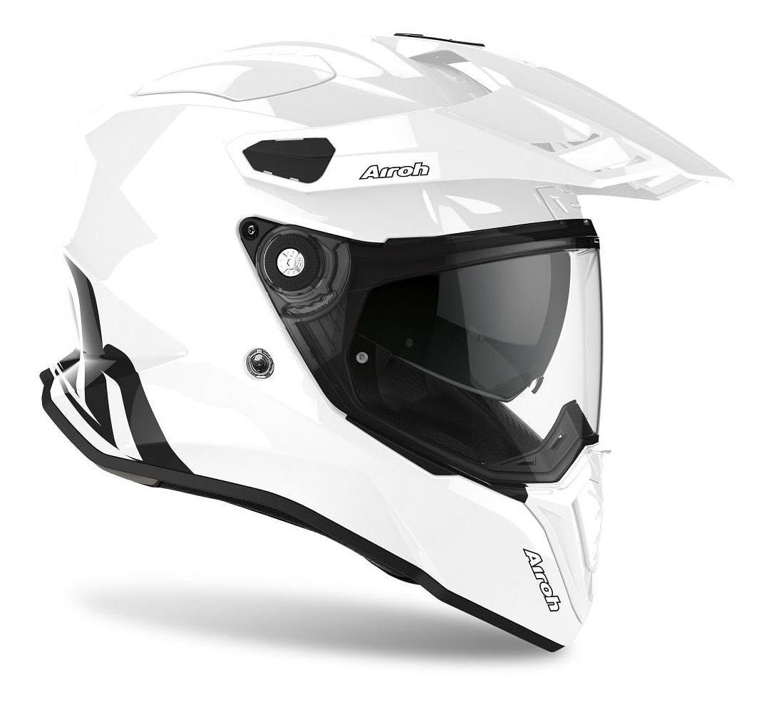 Helmet Commander Color White Gloss